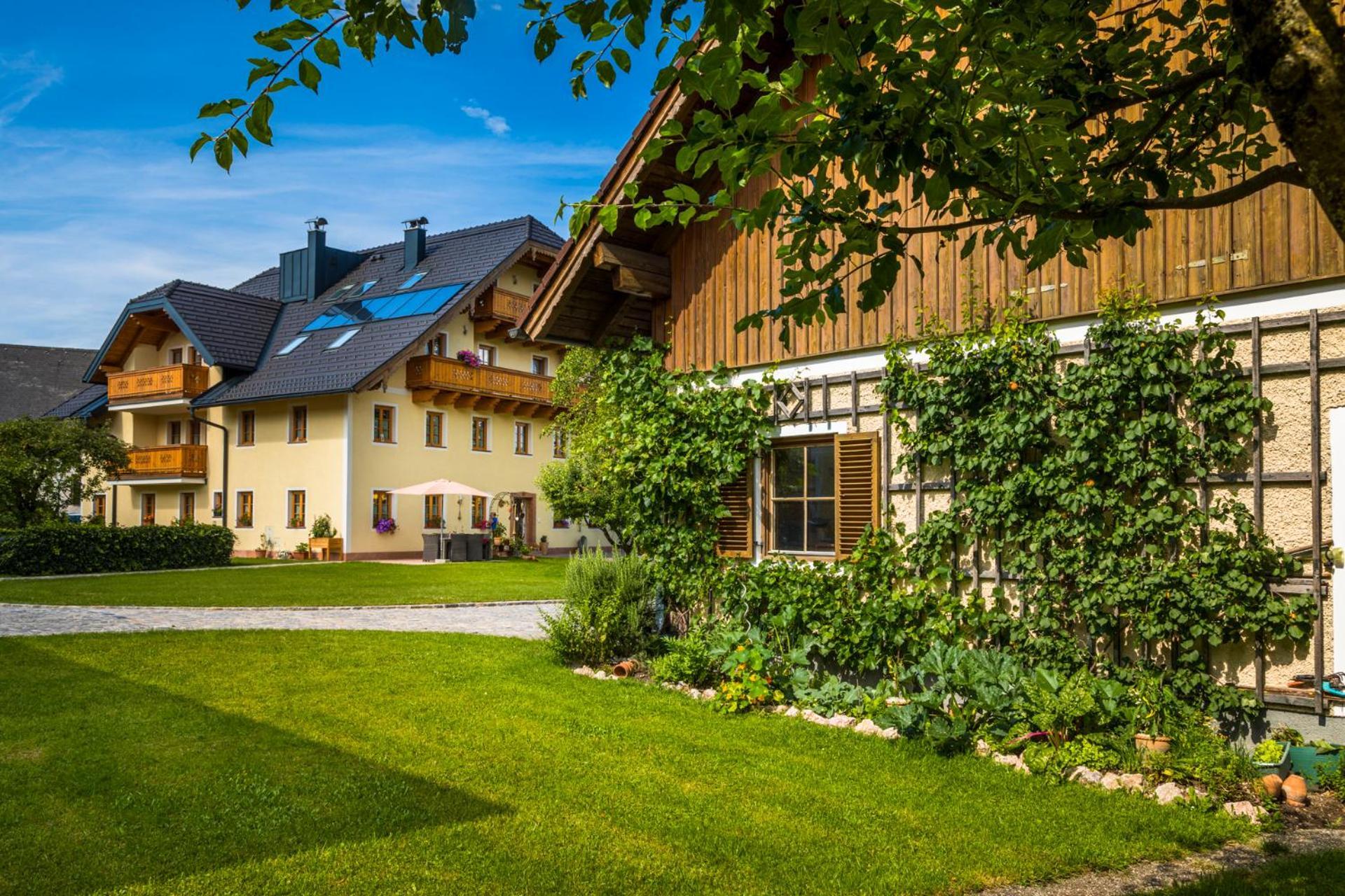 Landhaus Appartement Seidenwebergut Anif Bei Salzburg Niederalm Eksteriør bilde